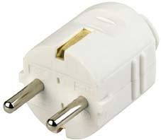 Stecker, weiss REV