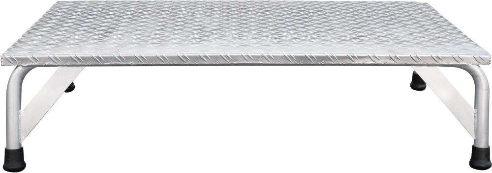 Alu-Arbeitspodest Standfläche 1000x600 mm Podesthöhe 0,25 m Arbeitshöhe bis 2,25 m