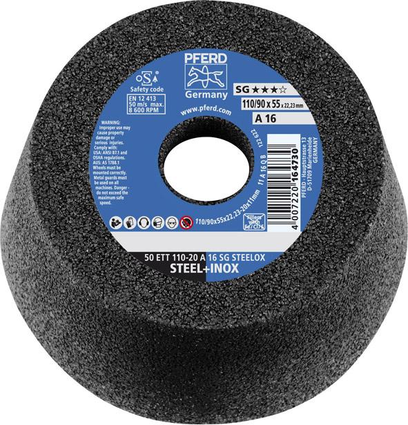 Schleiftopf 20A16QSG 110x55mm PFERD