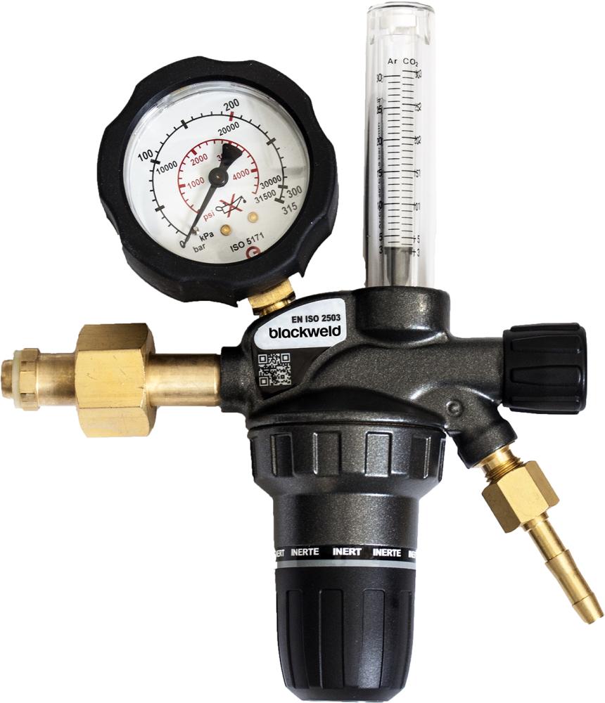 Flaschendruckminderer Argon/CO2 FLOWMETER BLACKWELD