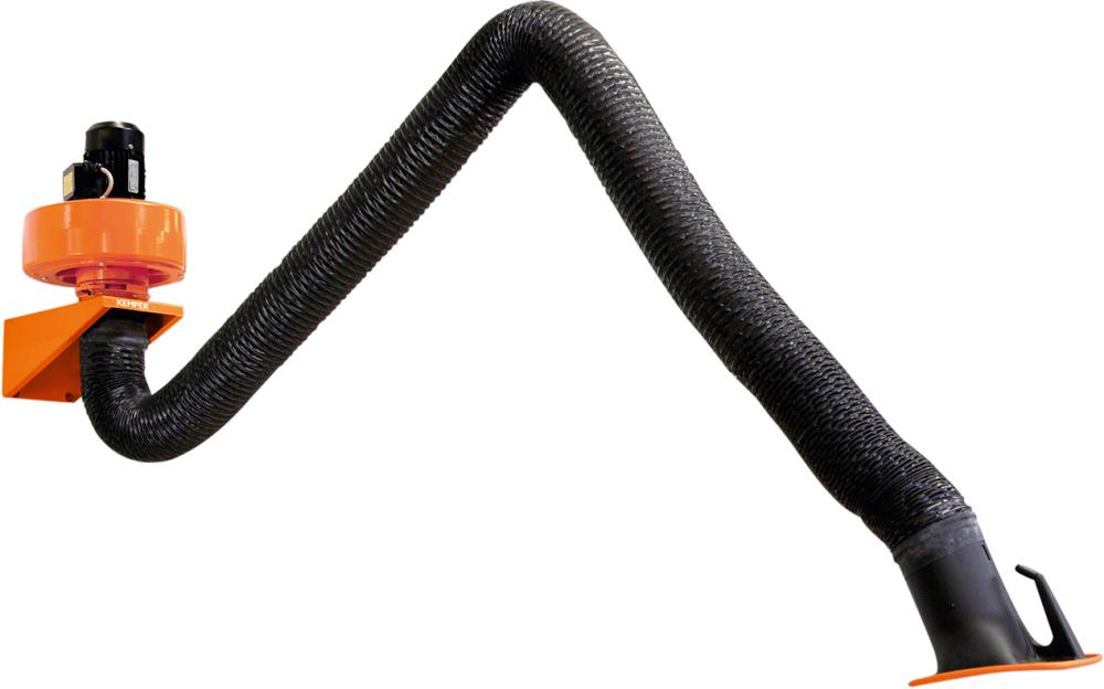 Abluftset 2m Arm, Schlauch