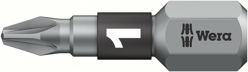 Bit für Kreuzschlitzschrauben PZ 1/4", ähnlich DIN 3126 C 6,3, extrahart, mit BiTorsionsbereich