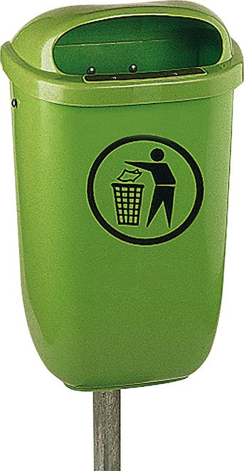 Papierkorb, 50 Liter, nach DIN 30712