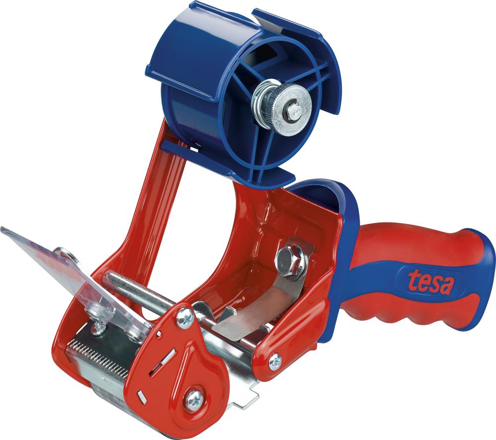 tesa 6400 Handabroller Comfort, für Rollen mit 50mm Breite Verpackungsklebeband
