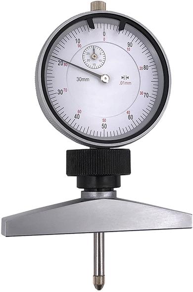 Tiefenmessgerät 30mm ebene Messfläche FORMAT