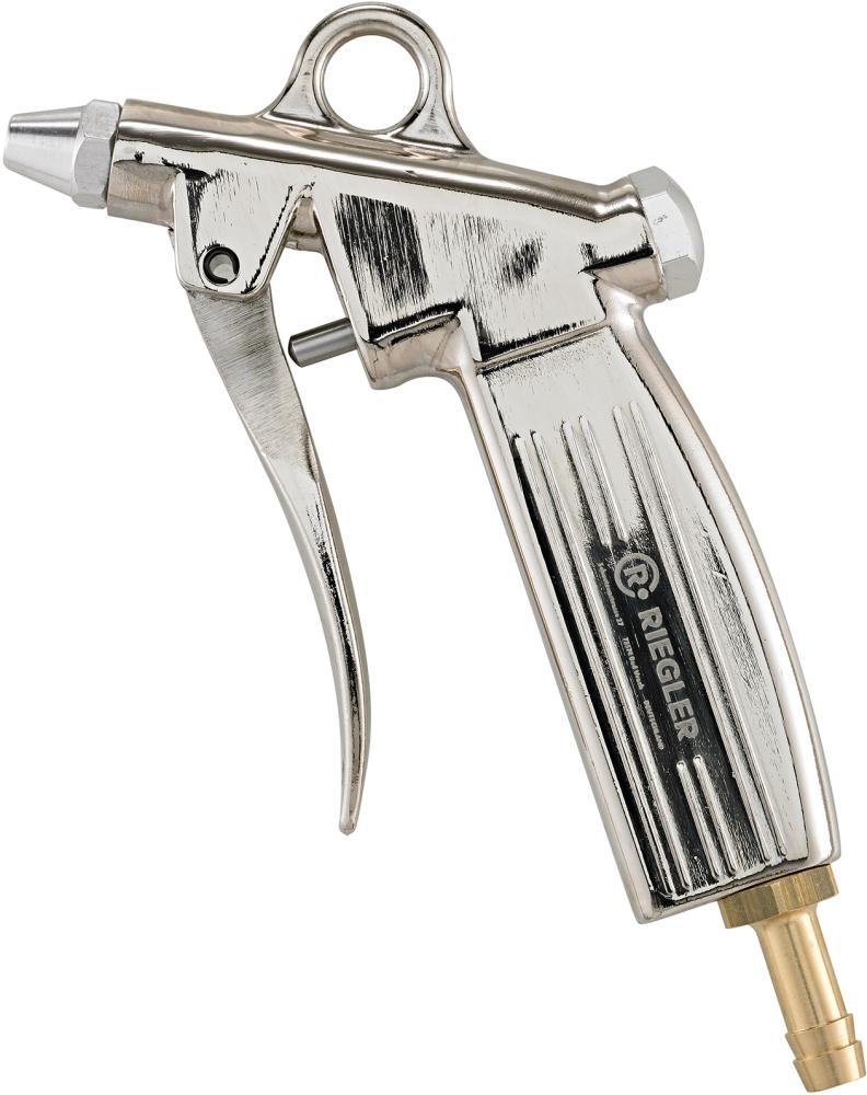 Ausblaspistole Aluminium mit Stecker DN 7,2 Düse 1,5mm RIEGLER