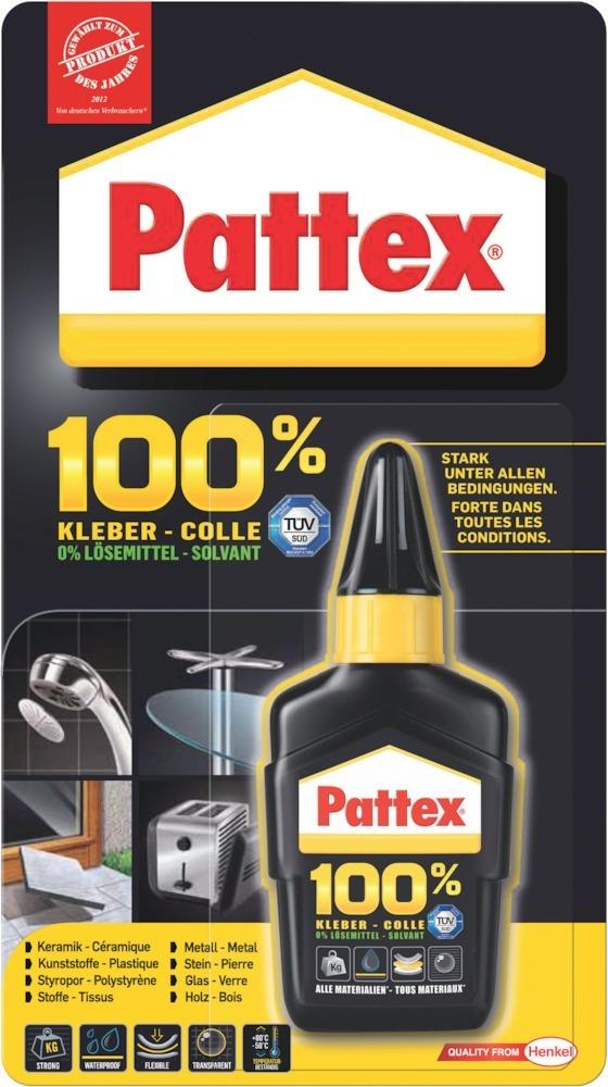 Pattex 100 % Kleber Flasche, 100g Henkel