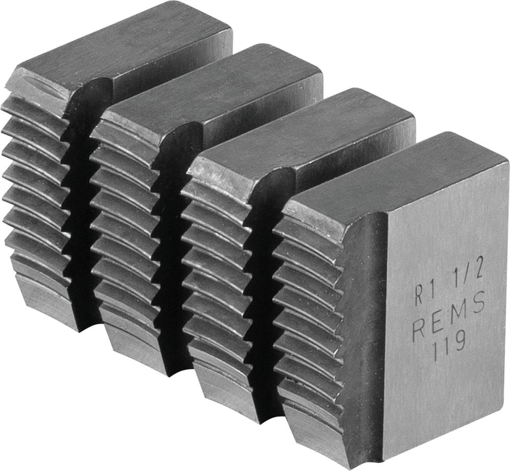 Schneidbacken R 1 1/2 Rems Rohrgewinde R kegelig re ISO 7-1, EN 10226