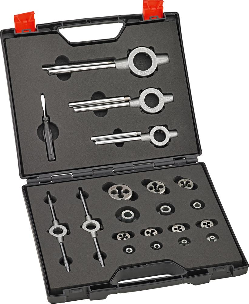 Außengewinde-Set HSS 20-teilig M3-M12 FORMAT