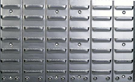 Metallschlitzwand für Sichtlagerkasten Gr.1-4 B630xT15xH380 mm