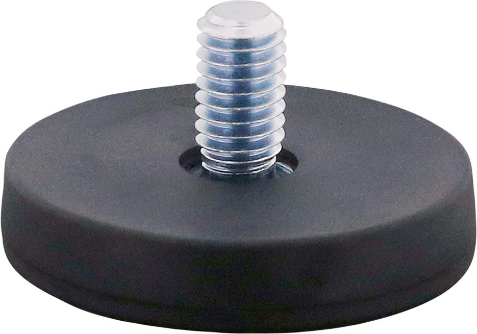 Flachgreifer-Magnet 88mm mit Stift M8/Gummi FORMAT