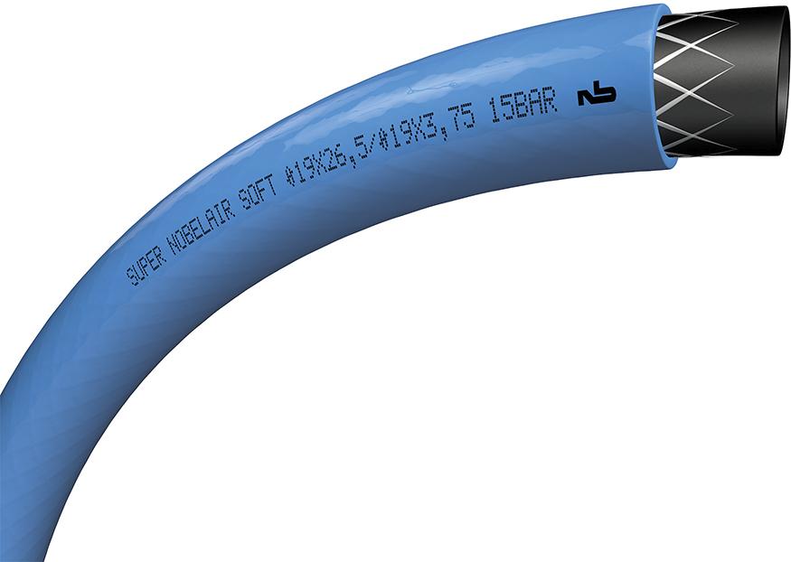 Druckluftschlauch Super Nobelair Soft, PVC 9x2,75mm, 25m Tricoflex