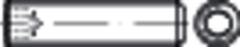 ISO 4026 Edelstahl A1/A2 M8x35 HP