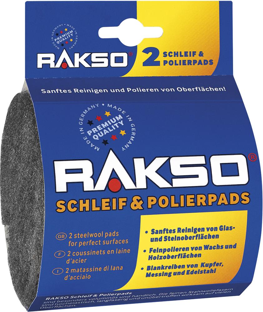 Stahlwolle- und Edelstahlwolle-Schleifkissen