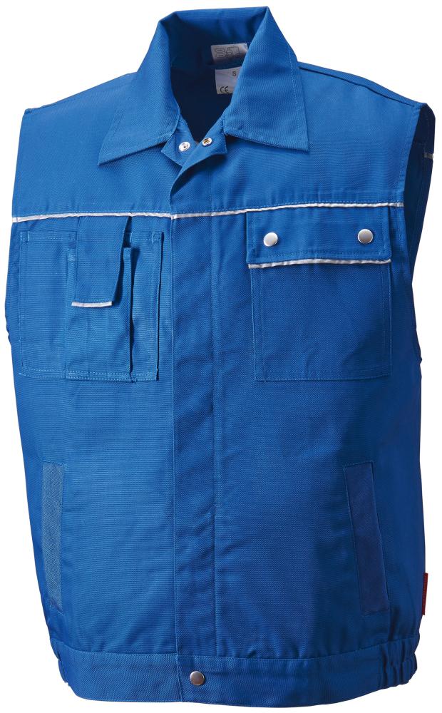 Weste,Canvas, 320 g/qm, Gr.XL,kornblau PLANAM