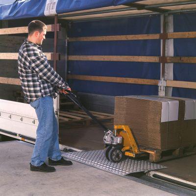 Überfahrbrücke Aluminium L1500xB1250 mm Tragkraft 1200 kg