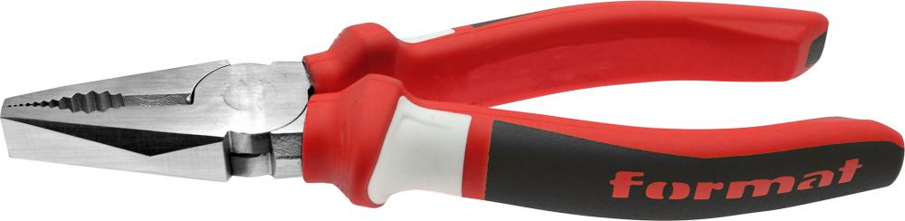 Kombizange poliert mit 3-Komponenten-Griffen180mm FORMAT