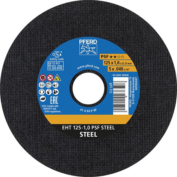 Trennscheibe gerade A60PPS 115x1mm PFERD