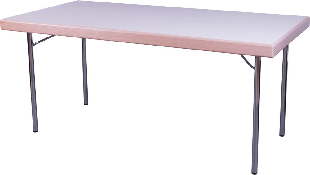 Klapptisch, Chrom, Buche KLT 1680 4F Chrom - 60mm