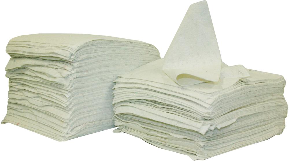 Putztuch/rohweiß 10kg 38x38cm 350 Blatt