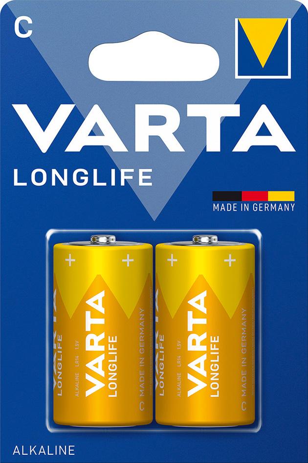 Batterie LONGLIFE VARTA C 2er Blister