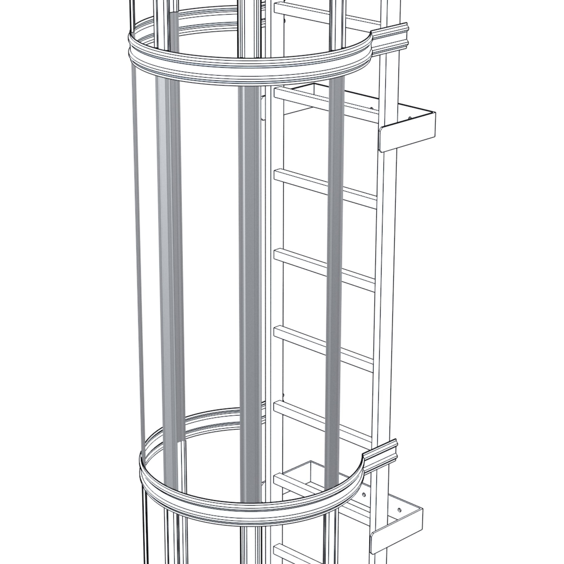 Rückenschutzstrebe 1.400 mm