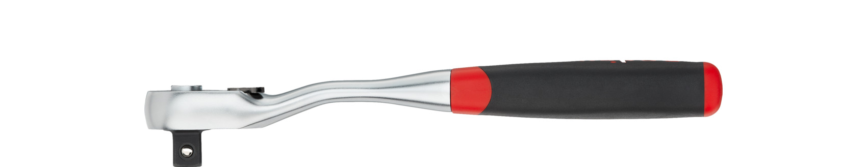 Wiha Umschaltknarre 1/2" mit Druckknopf und Kugelsicherung 250 mm (45627)