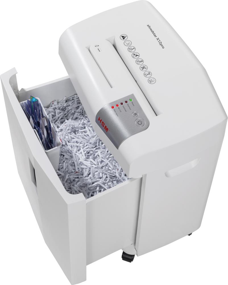 Aktenvernichter shredstar x12pro Schnittgröße 2x15 mm