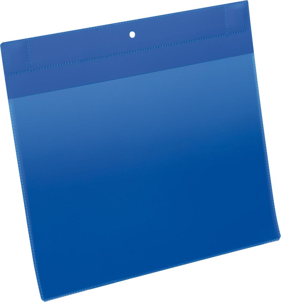 Magnettasche NEODYM B297xH210 mm A4 quer blau VE 10 Stück