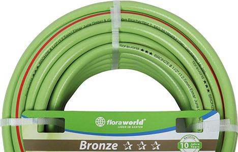 Gartenwasserschlauch 19 mm 3/4Z 25 m Bronze Floraworld