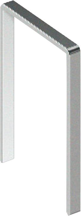 Flachdrahtklammer G Typ 11/12 mm Novus VE à 600 Stück