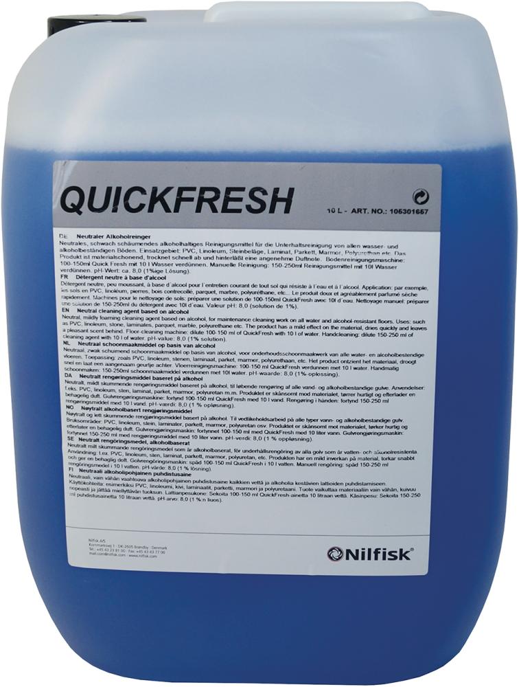 Reinigungsmittel QUICKFRESH SV1 10 L