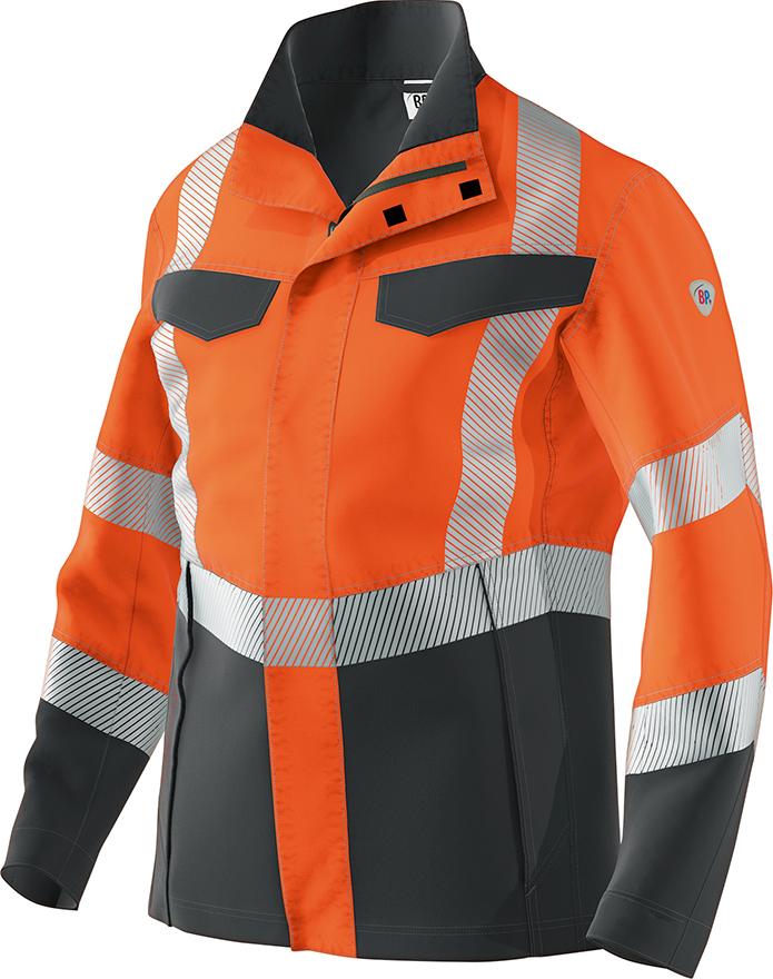 Arbeitsjacke 2208-853, warnorange/anthrazit, 44/46n