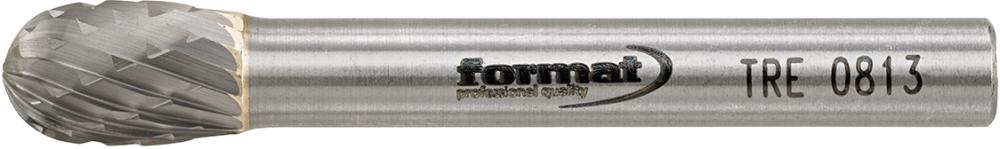 Frässtift HM Tropfenform 0813 C 6mm 8x13mm FORMAT