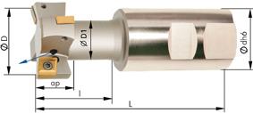 T-Nutenfräser Z2 Innenkühlung D32mm FORMAT