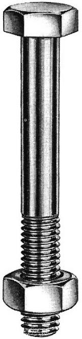 Bauschrauben Mu galZn M16x240 HP mit CE E-NORMpro