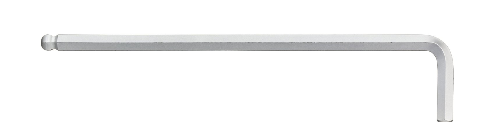 Wiha Stiftschlüssel Sechskant-Kugelkopf mattverchromt 1,5 mm x 91 mm (01392)