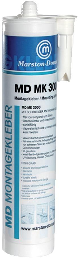 MD-Montagekleber weiß Kartusche 450g