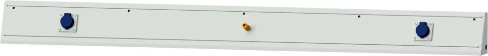 Energieaufsatz B 1500xT90xH170mm 1x Druckluft 2xSchutzkontaktsteckdose