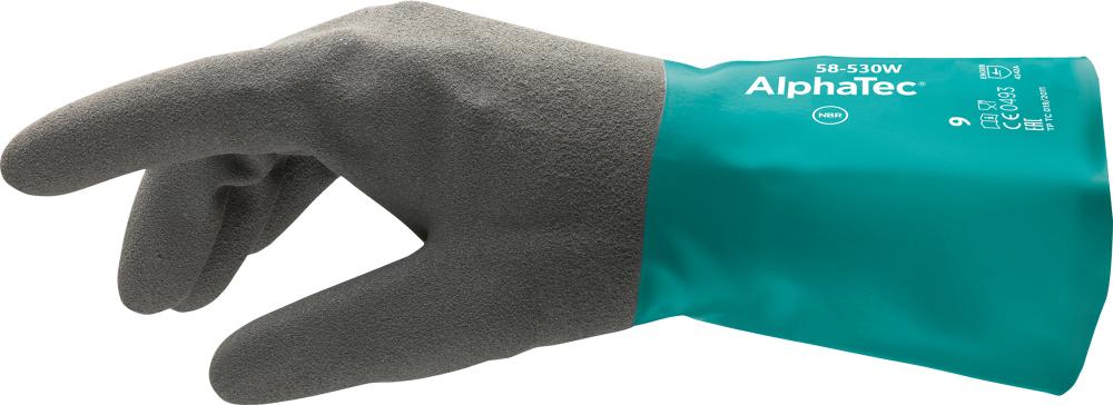 Handsch.AlphaTec 58-530W,305 mm, Gr. 10 Gr. 10 Ansell