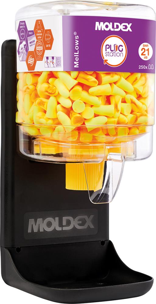 Einweg-Gehörschutzstöpsel MelLows® in PlugStation 7625/7650