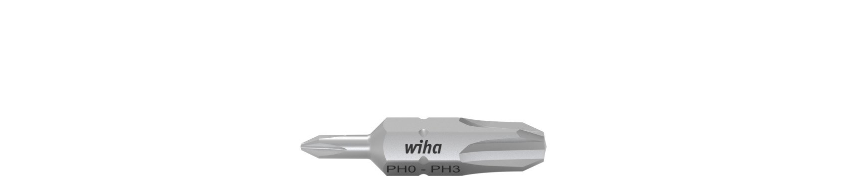 Wiha Bit Set Doppelbit Phillips (PH0/PH3) 10-tlg. in Box (43860)