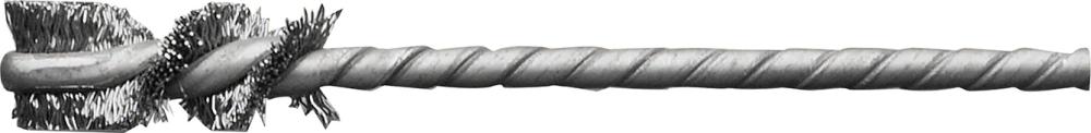 Mikro-Rohrbürste Stahldr.Ø25x25/90 mm, S3,8mm Lessmann