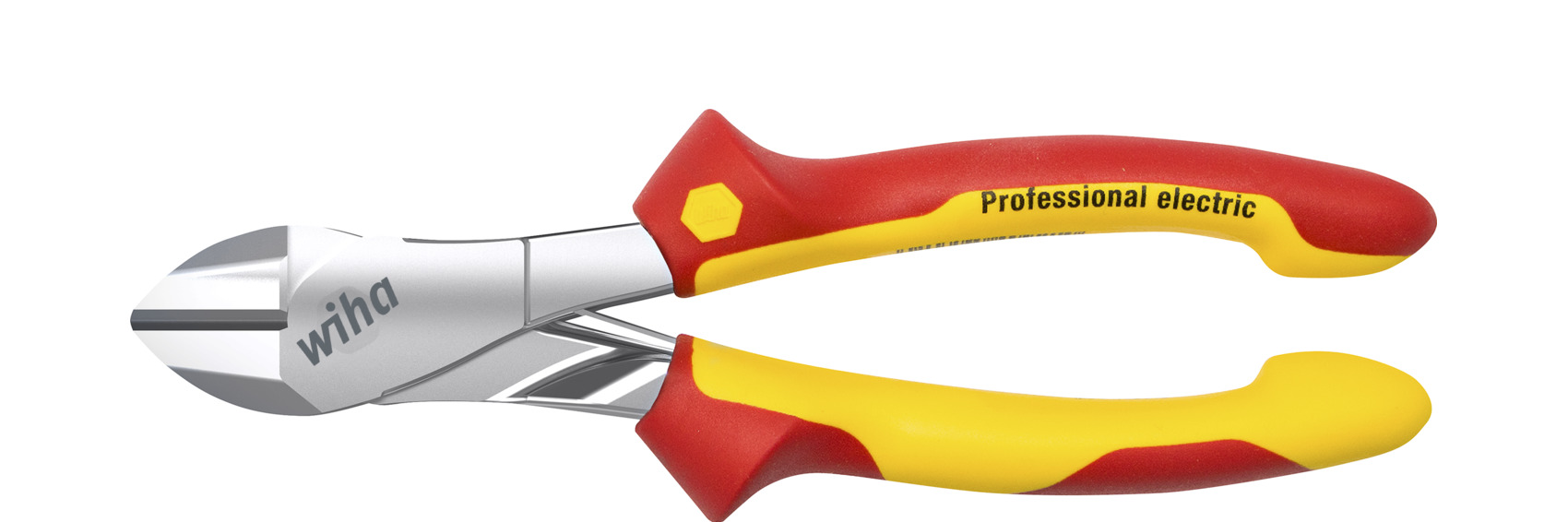Wiha Kraftseitenschneider Professional electric mit DynamicJoint® mit ein- und ausschaltbarer Öffnungsfeder 180 mm, 7" (41319)