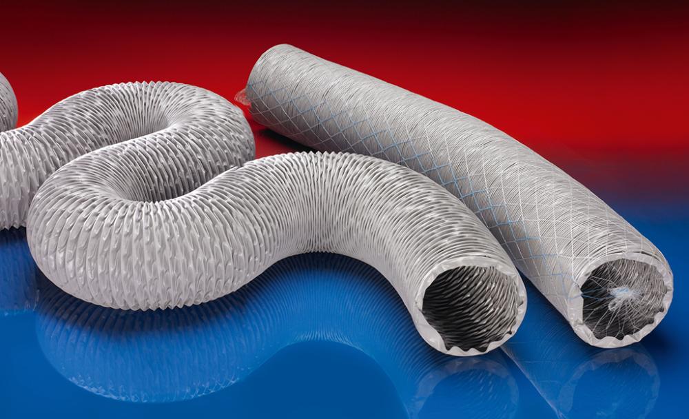 Absaug-/Gebläse. PROTAPE PVC 371 grau 160mm 10m