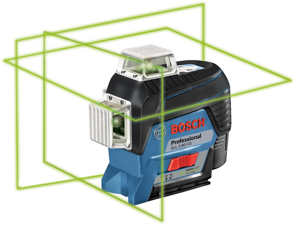 Lininelaser GLL 3-80 CG, BM1, L-Boxx Bosch