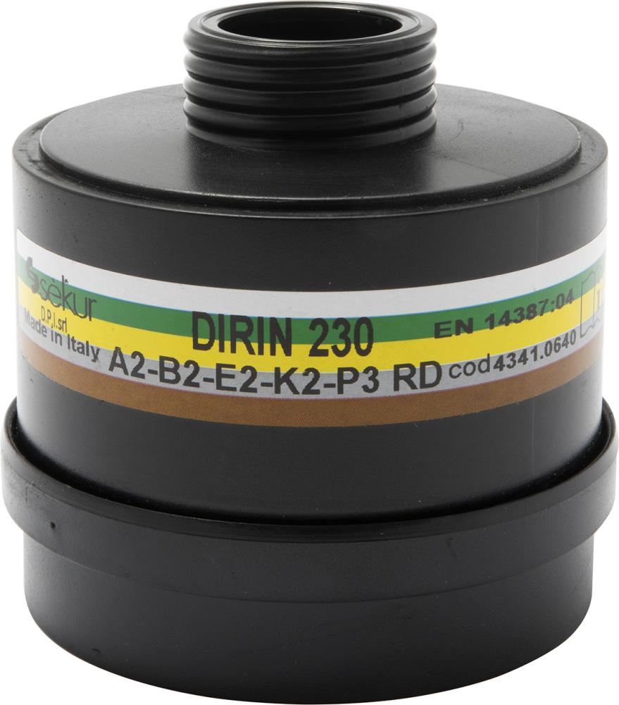 Mehrbereichskombifilter Dirin 230, ABEK2-P3R D EKASTU Safety