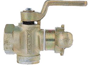 Einfachhähne DIN 3486 G 3/4", m.Kuppl.+Gummid. Lüdecke