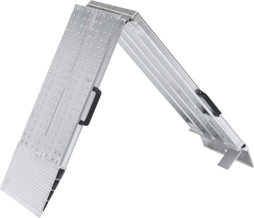 Verladeschiene-Aluminium L3000xB400 mm faltbar Tragkraft 400kg/Paar