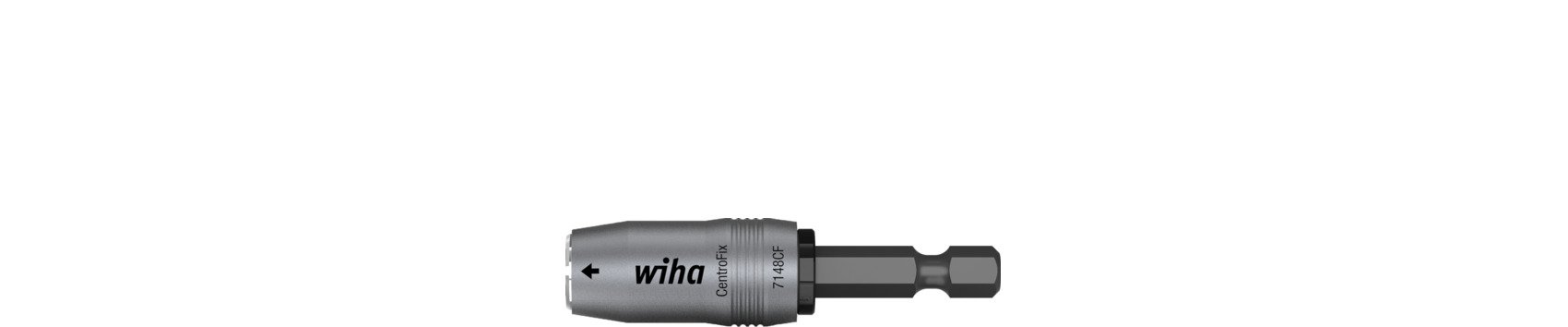 Wiha Bithalter CentroFix Force mechanisch verriegelbar 1/4", magnetisch in Box Hält was er verspricht! 60 mm (39133)
